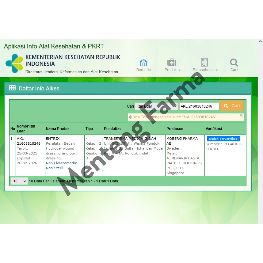 Emtrix 10 mL - Obat Perawatan Kuku Rusak dan Infeksi Jamur