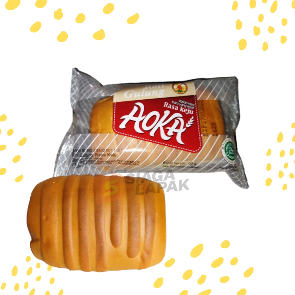 Roti Panggang Aoka All Varian Mix Rasa 65gr