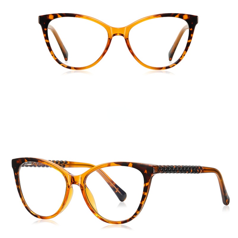 Kacamata Anti Blue Light Model Twist Temples Warna Permen Gradasi TR90 Untuk Wanita