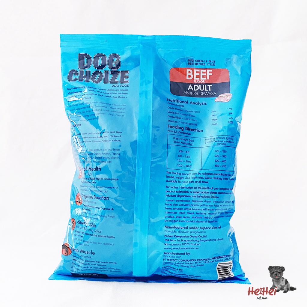 Dog Choize Adult 800 gr - Dogfood Makanan Anjing Termurah Freshpack