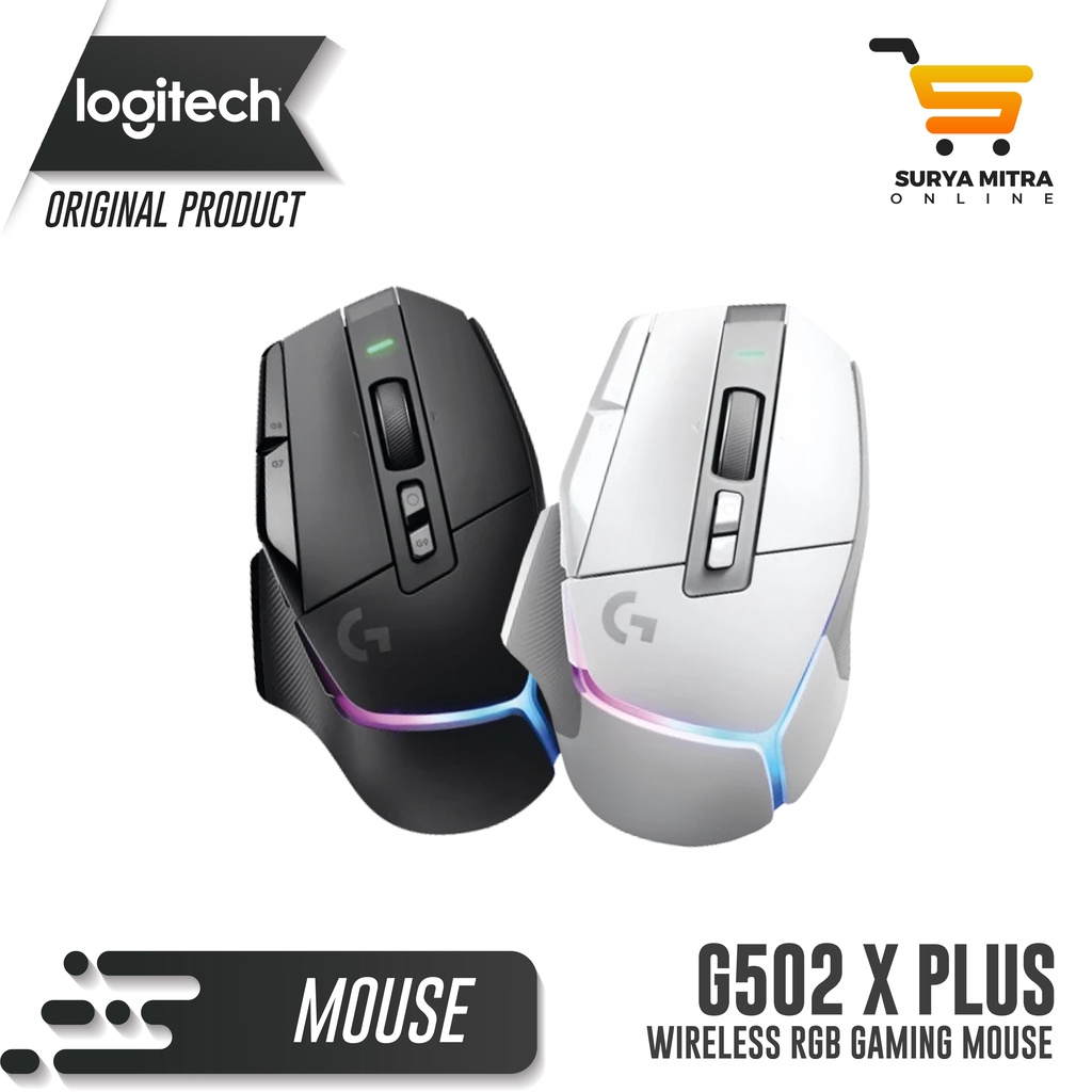 Logitech G502 X Plus Wireless RGB Gaming Mouse