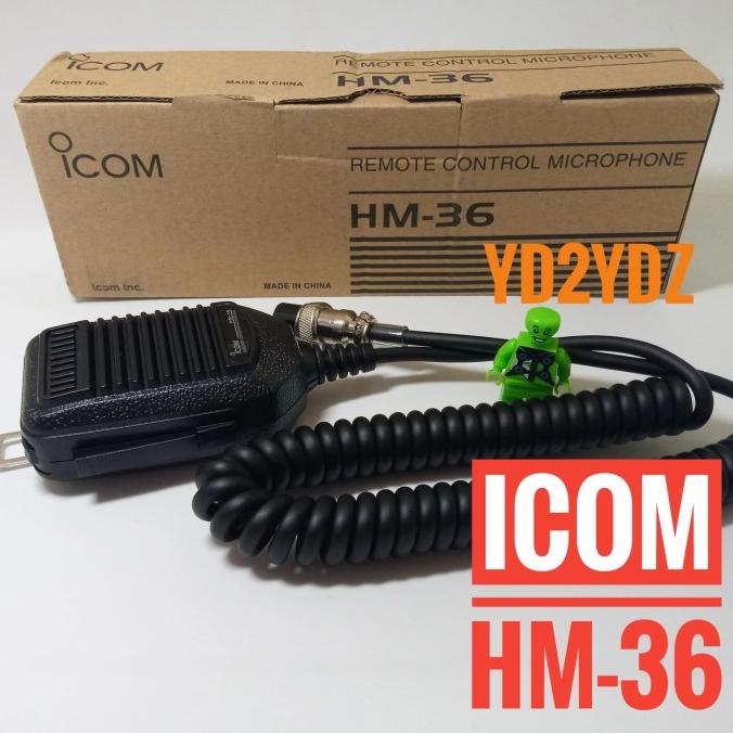 [BISA COD] HM36 Icom Handmic Microphone Mic Extra HM-36 IC228 IC28 IC756pro mic