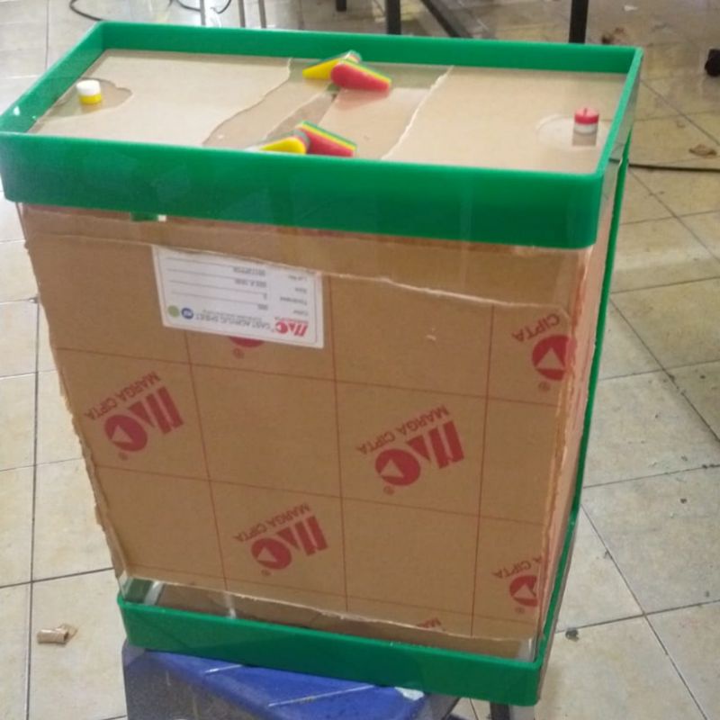 Wadah ES BUAH Akrilik 25 Liter Tempat ES Buah Acrylic