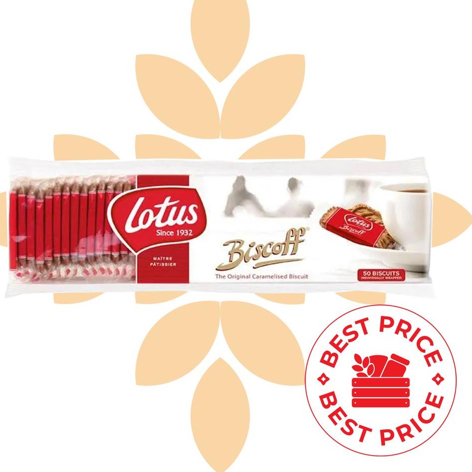 

Penawaran Terbaik--LOTUS BISCOFF CARAMELISED BISCUIT - 50PC/312 GR