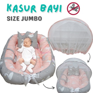 Image of Kasur Bayi Nest Perahu Karakter Terlaris Paket Perlengkapan Bayi Baru Lahir Kekinian