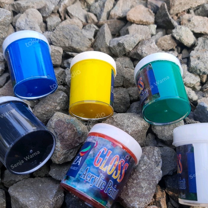 

Promo Satu Set Cat Lukis Acrylic Tipe Gloss Promo