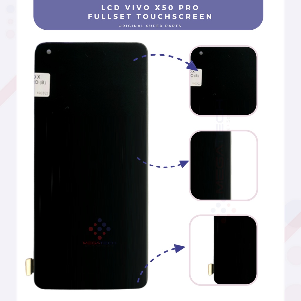LCD Vivo X50 Pro Fullset Touchscreen