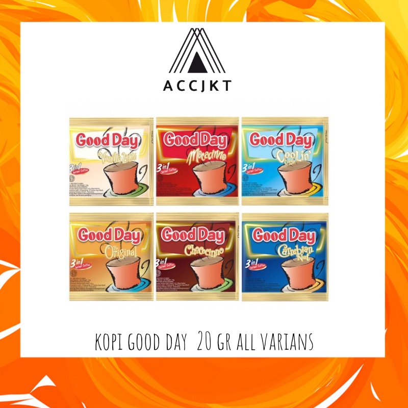 

Good Day Moccacino Kopi 20 gr