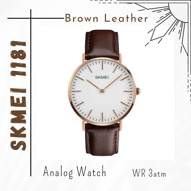 JAM TANGAN PRIA ANALOG SKMEI 1181 ORIGINAL