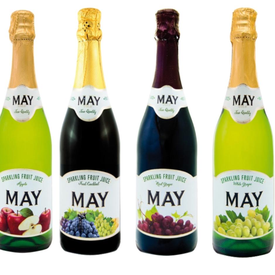 

TRX2t7Sh--Minuman Jus Berkarbonasi May Sparkling Juice Red Grape 750ml