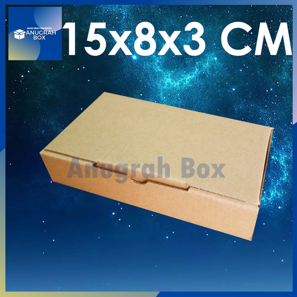 

Kardus box 15x8x3 cm (ECER) Diecut dus pizza donut packing kotak aksesories kue