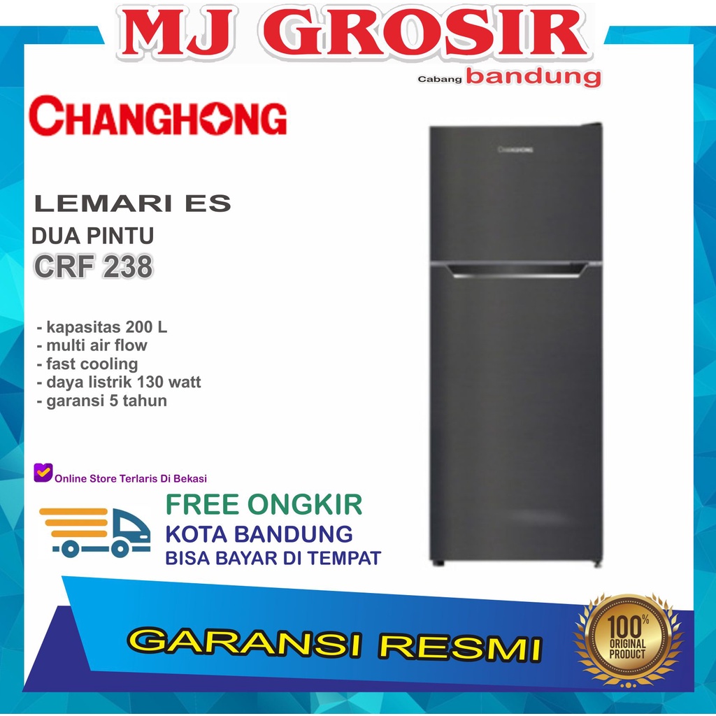 Jual Kulkas Changhong Crf Pintu Crf Lemari Es Lemari Pembeku