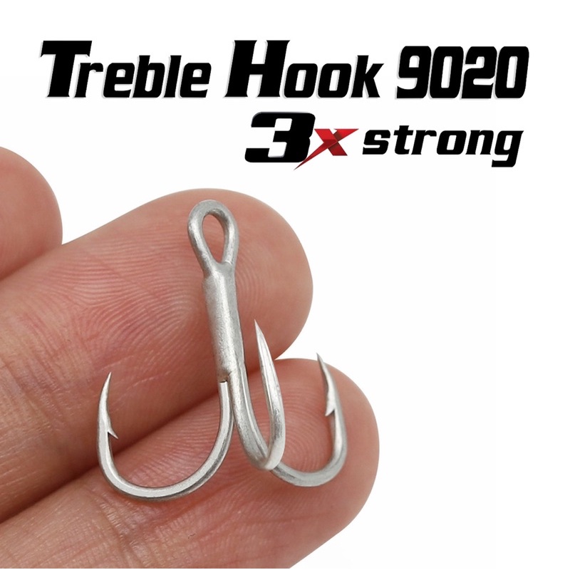 Treble hook 3 x strong-0