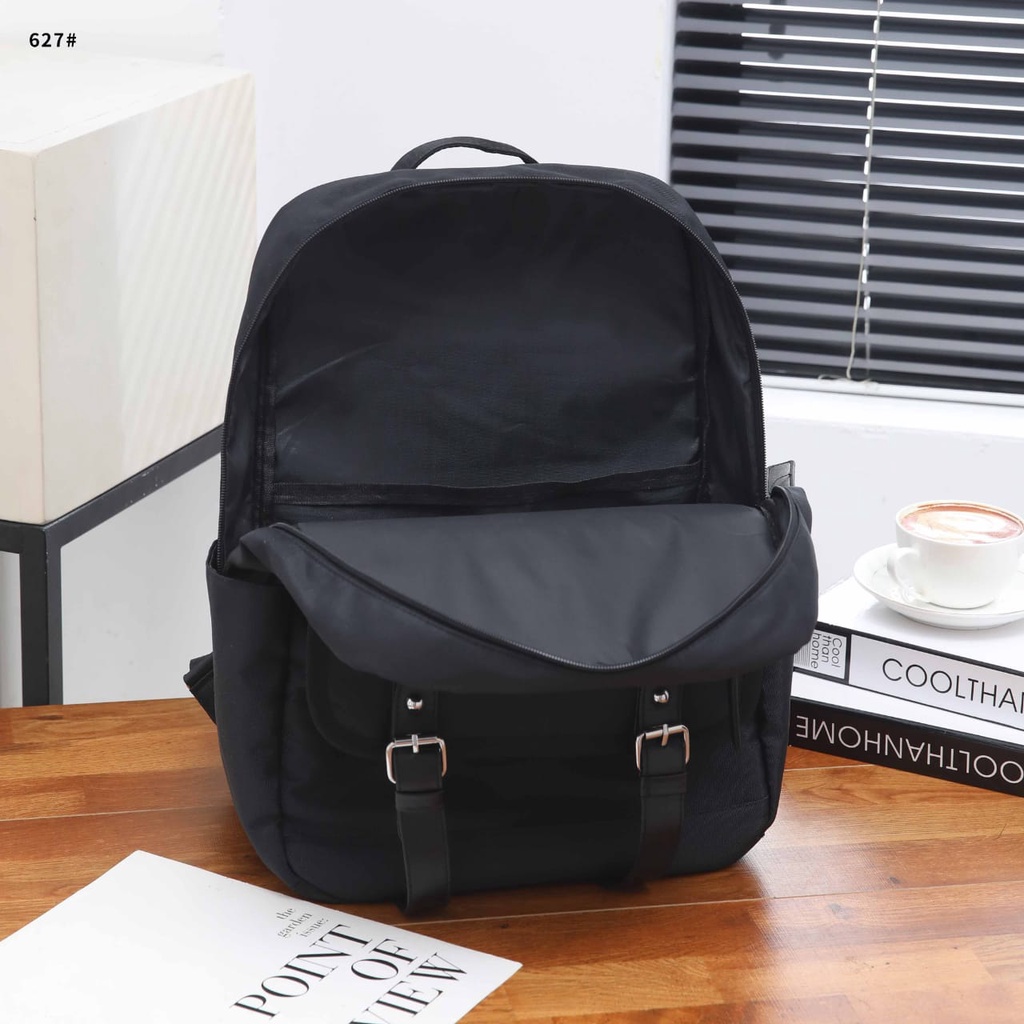 PRD Backpack Multy Fungsi Canvas Silver Hardware R611 R612 R626 R627