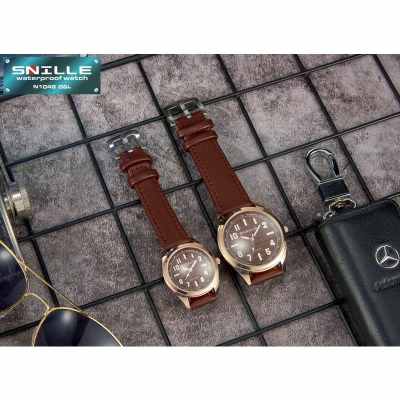 Jam Tangan Snille Couple 1049 Warna Pilihan Pria dan Wanita Jam Tangan Sepasang