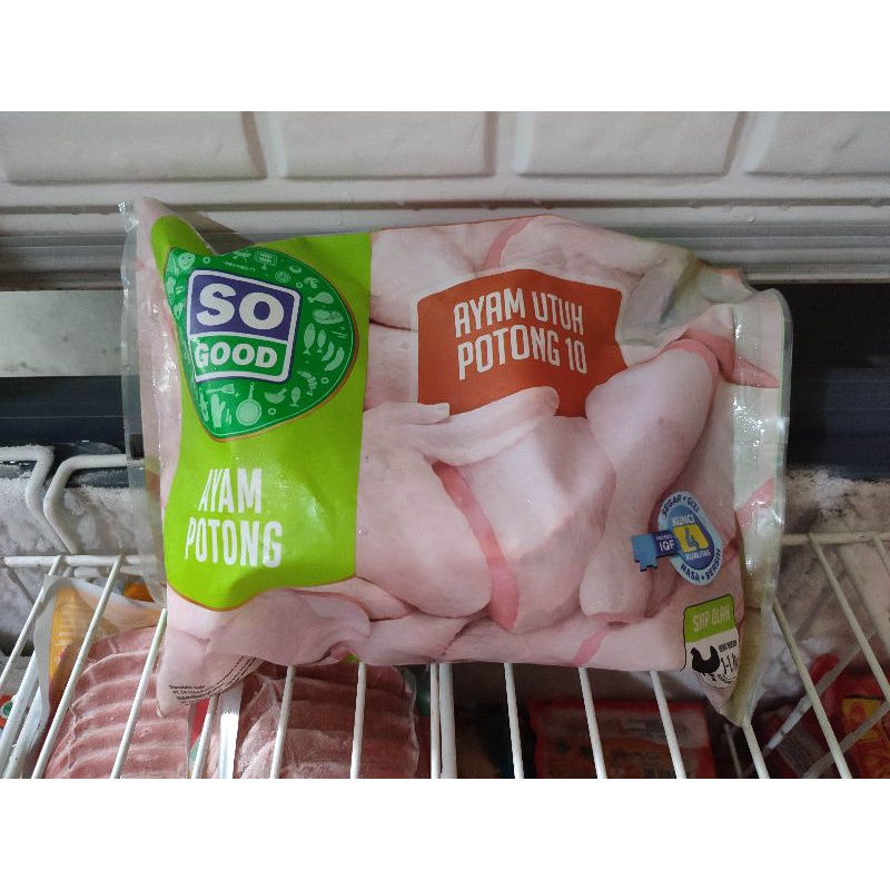 Frozen Food - So Good / SoGood Ayam Utuh Potong 10 1kg