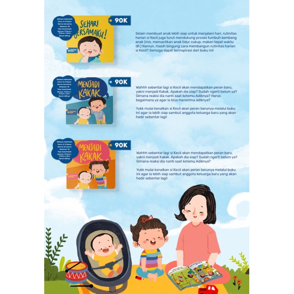 Tentang Anak Board Book - Buku Edukasi Kisah Anak Board Book Developmental Educational Sensory Motorik