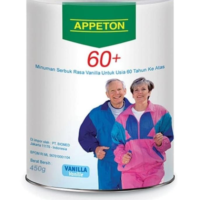 

[ COD ] APPETON 60+ / Susu Lansia - Orang Tua (Vanilla)