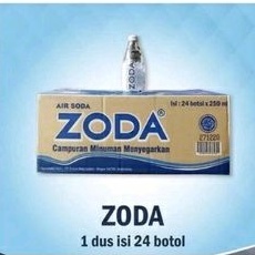 

Zoda Air Soda 1 Karton isi 24 Botol