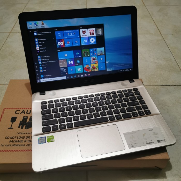 [Laptop / Notebook] Asus X441U Core I3 7020 Dual Vga Gaming Laptop Bekas / Second