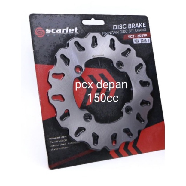 PIRINGAN DISC CAKRAM DEPAN/BELAKANG PCX OLD 150CC /BLKG CB150R/CBR150NEW/TAIGER REVO/MEGA PRO NEW UK