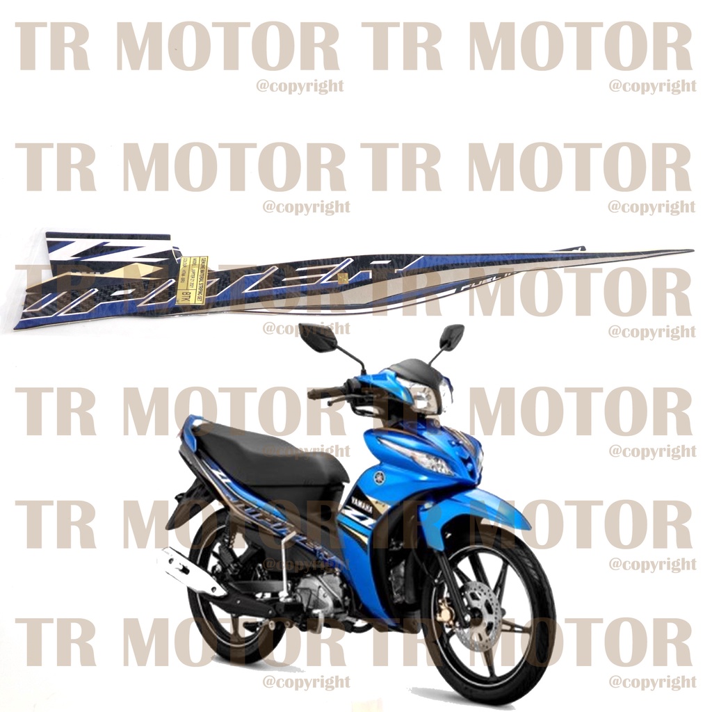 Stiker Motor Jupiter Z1 2021 Sticker Striping Lis Full Set Motor