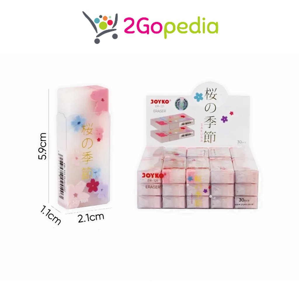 

Penghapus Motif Sakura ER - 121 Joyko Grosir Murah Atk