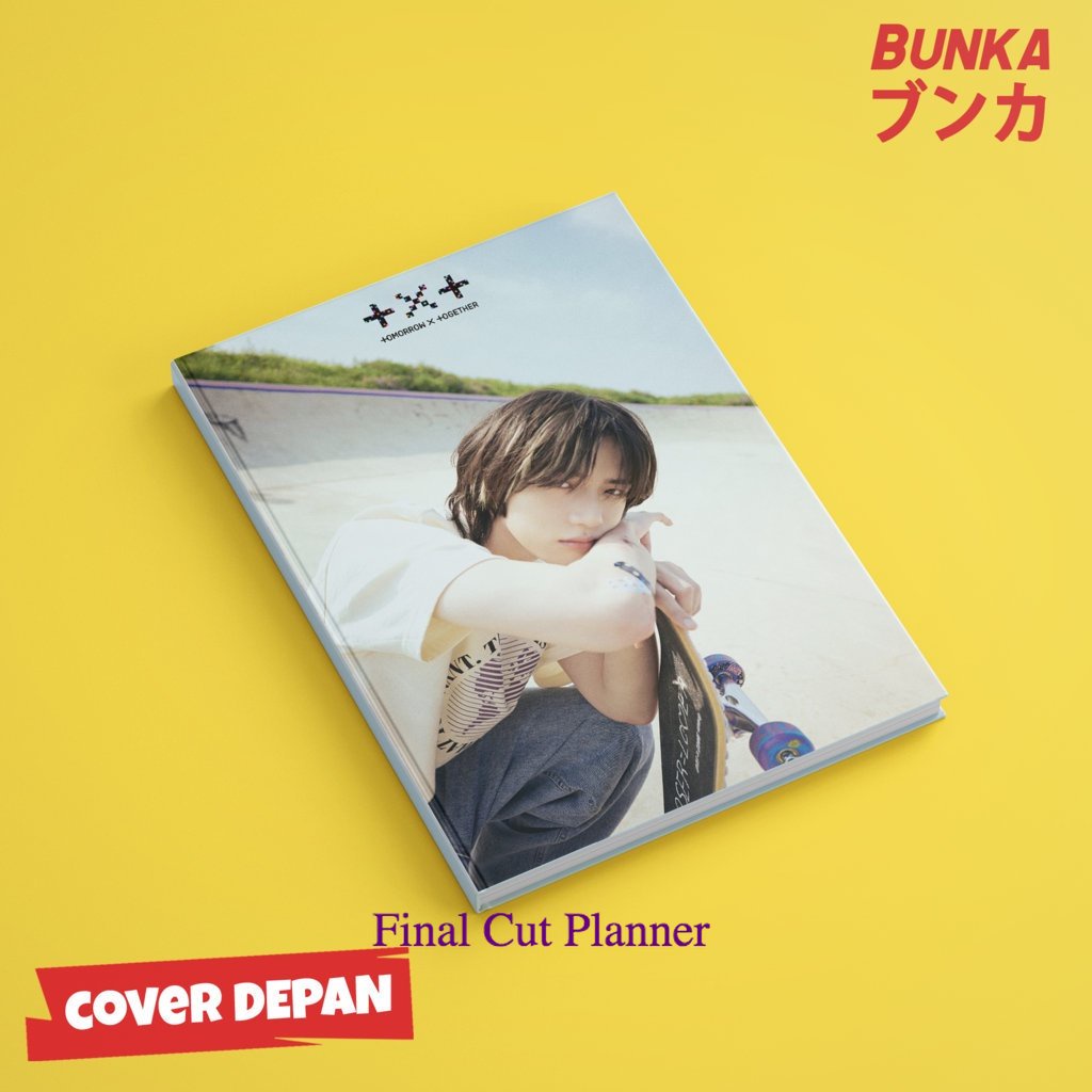 

Notebook KPOP TXT Skate Beomgyun Hardcover A5 Buku Tulis Catatan Notes Agenda Planner Jurnal .