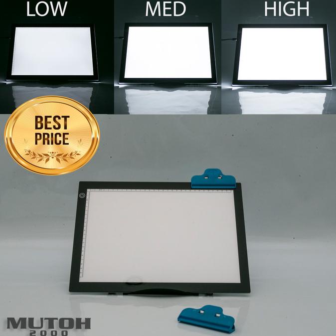 

(COD) LED Drawing Tracing Stensil Board A4 Papan Jiplak Gambar (PRO Series)