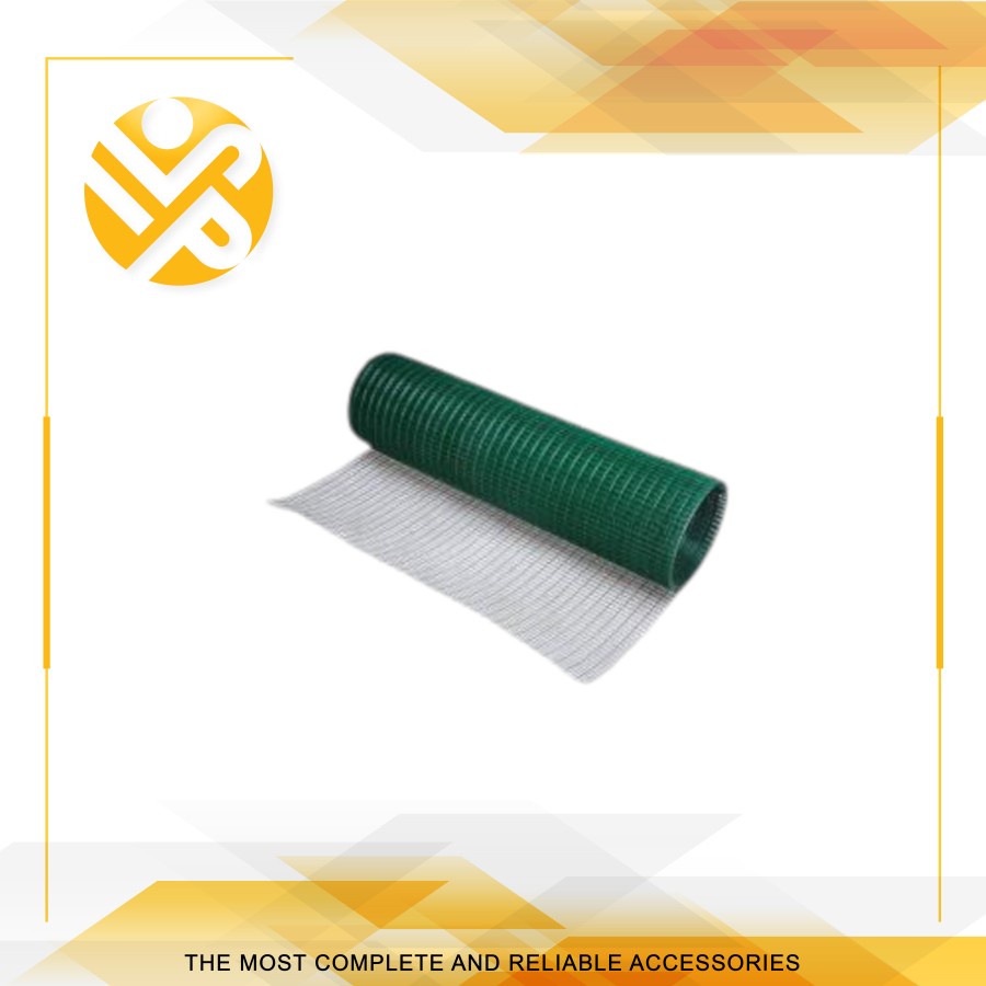 Kawat Loket Hijau ROLL / Kawat Ayakan / Ram Uk 1/4”, 1/2"