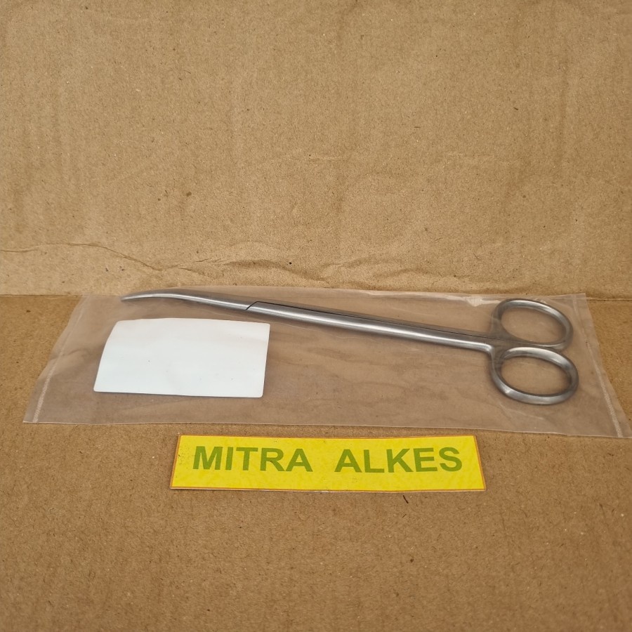 Metzenbaum Scissors Lurus - Bengkok 18 cm. Gunting Jaringan 18cm.