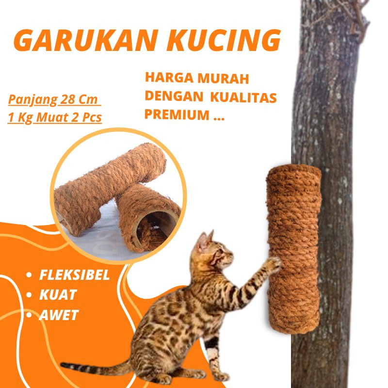 Mainan Kucing Garukan Kucing Cat Scratcher Pengasah Cakar Kucing