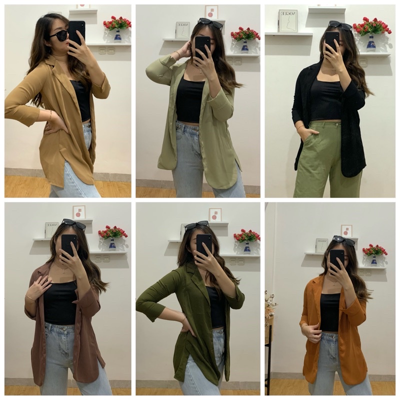 JOSHIN Olaf Blazer | Outer Blazer Kerja Ultimate | Atasan Wanita Kerja