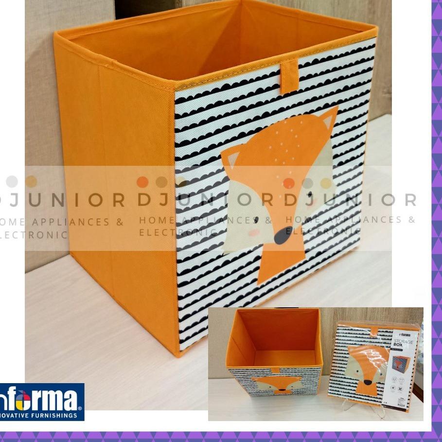 Menarik INFORMA KOTAK PENYIMPANAN LIPAT STORAGE BOX MAINAN / STORAGE BOX ANIMAL