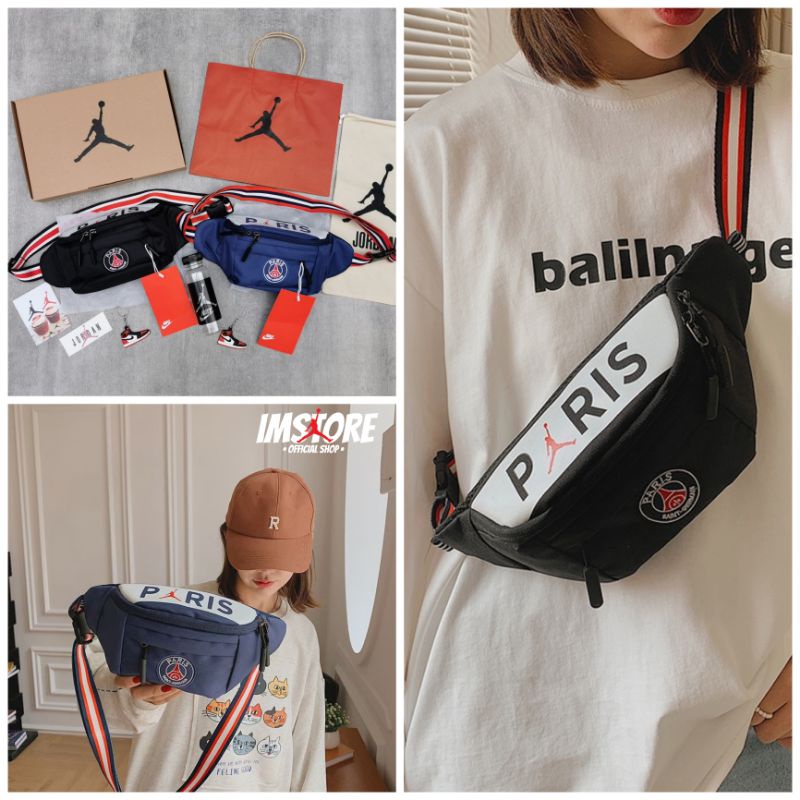 Waist bag Pria x psg paris saint german Fullset crossbody bag Paris Multicolor Belt