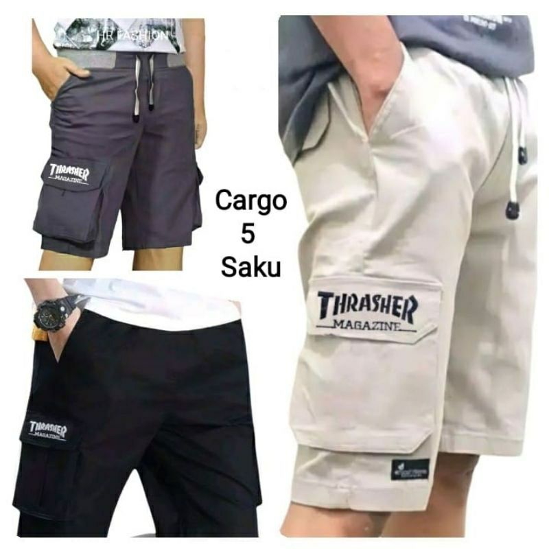 Celana Pendek Kargo Rip 27-32