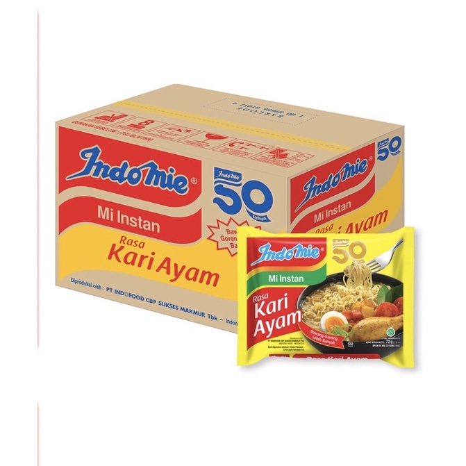 

Indomie Kari Ayam 72gr