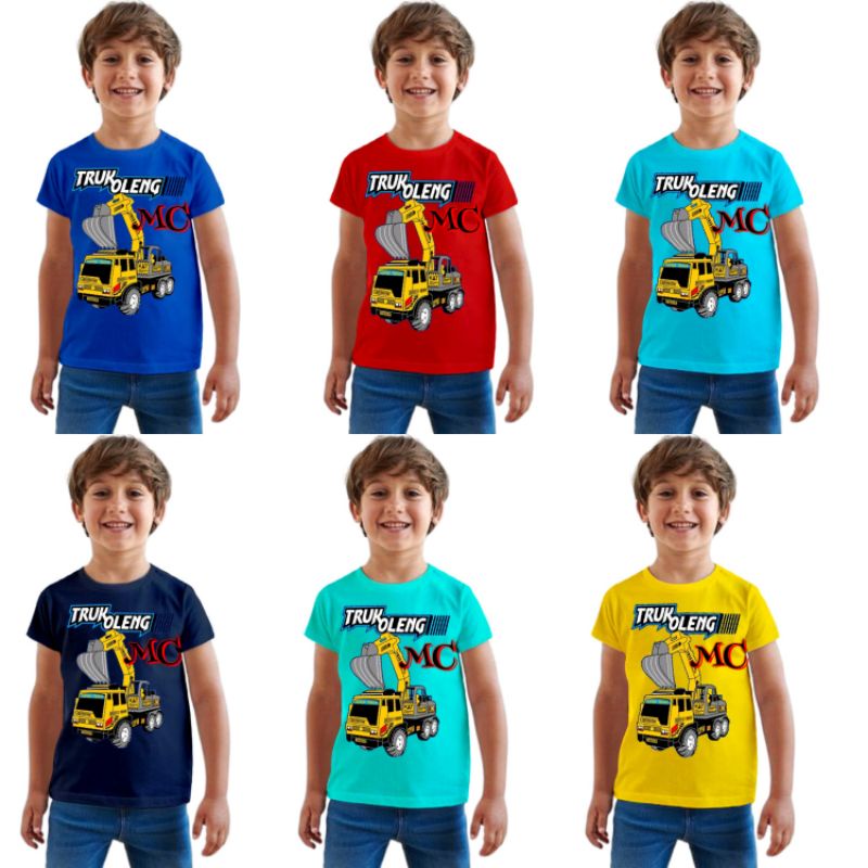 baju atasan anak Truk Oleng-kaos anak laki laki motif{{Truk Oleng}}