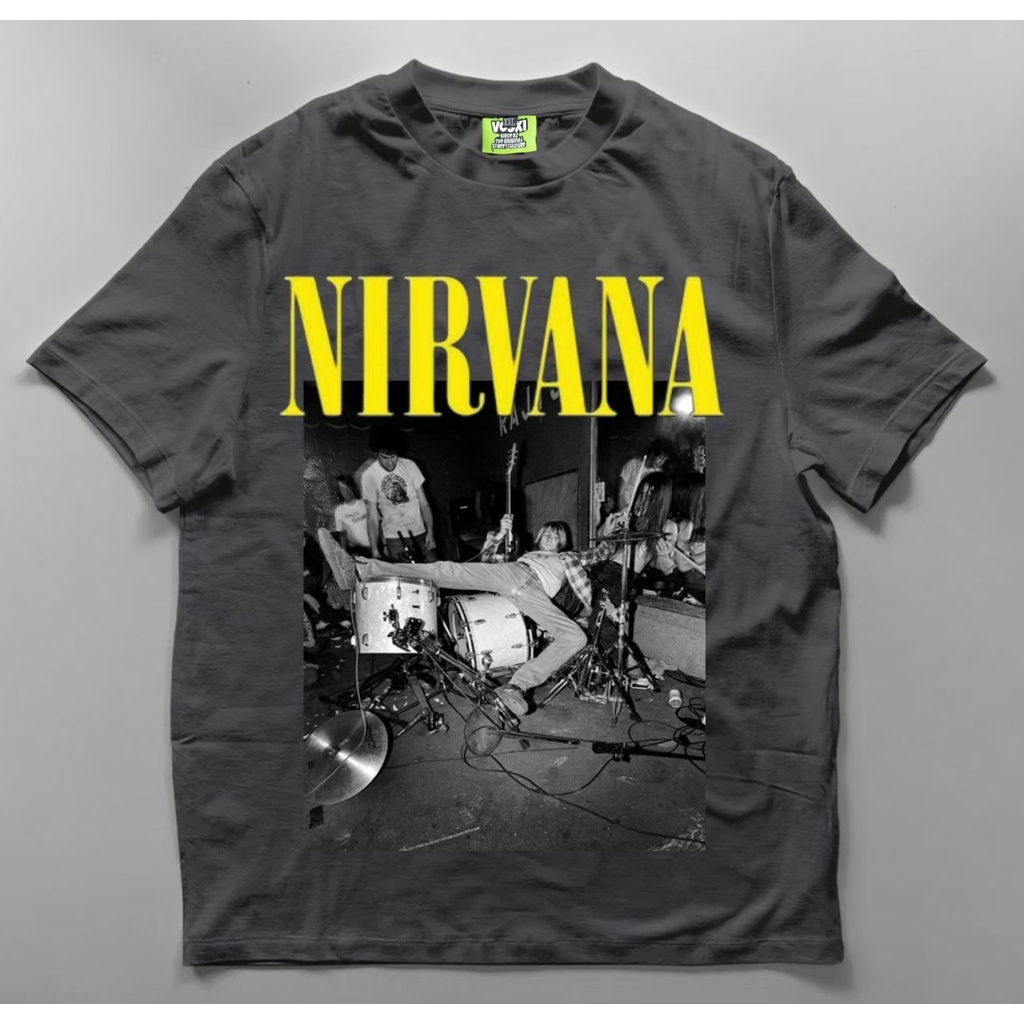 Kaos Nirvana Unplugged T shirt Band Vintage Tee