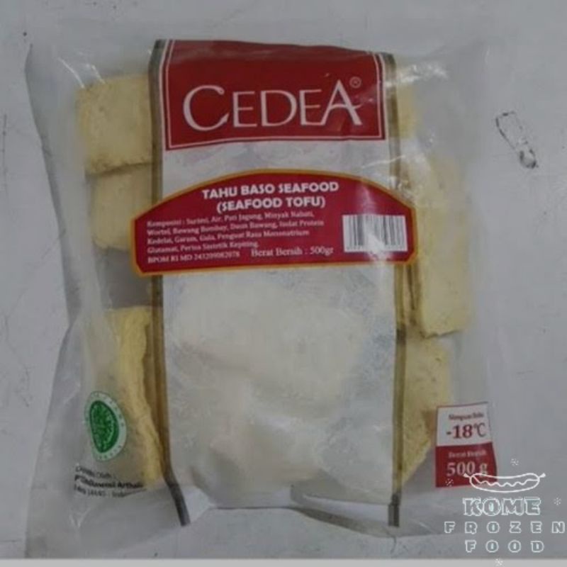 

Cedea Tahu Baso Seafood 500grm