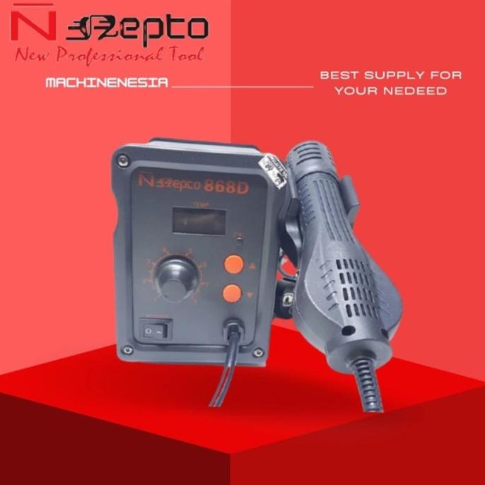 SOLDER UAP NEPTO 868D / BLOWER UAP NEPTO 868D ORIGINAL / HEAT GUN SMD