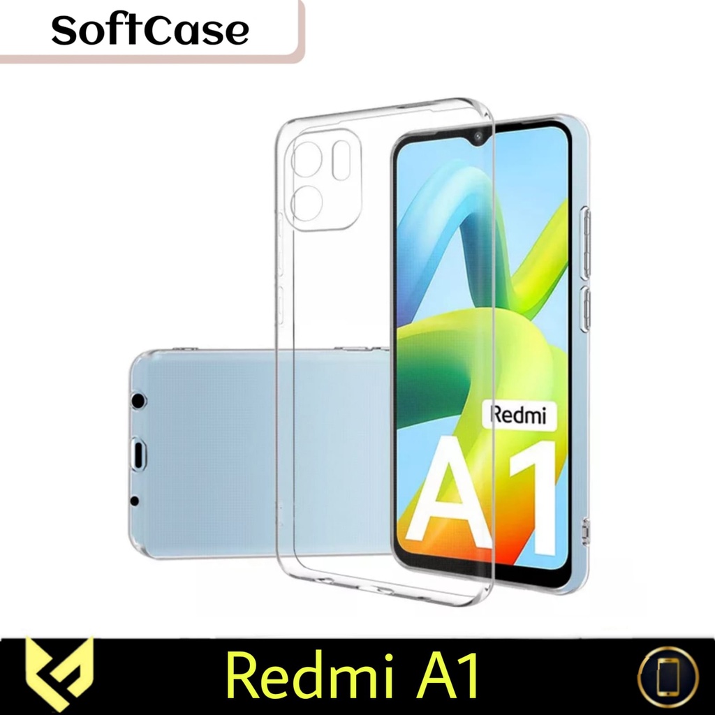 PROMO Soft Case REDMI A1 2022 Soft Case Clear HD Tpu Transparan Bening Premium REDMI A1