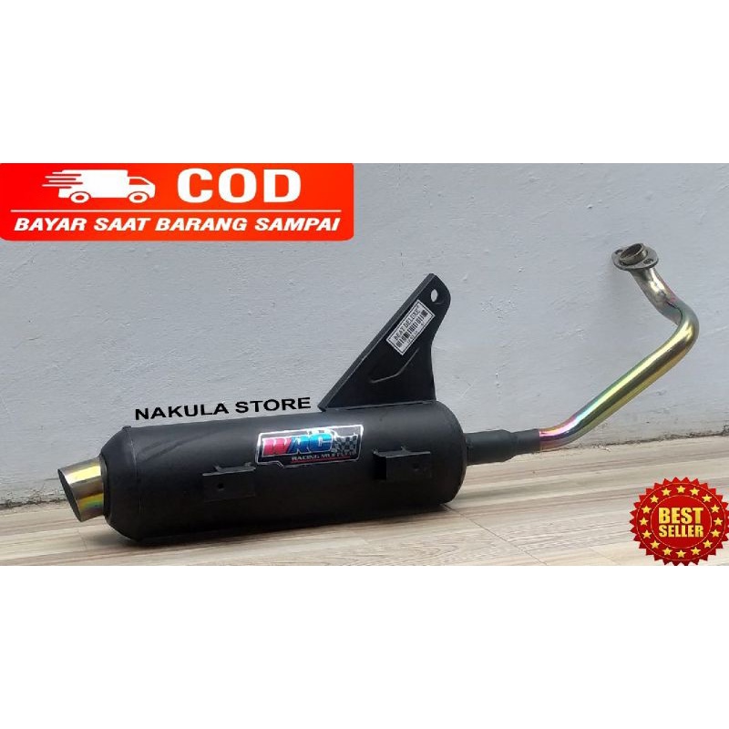 Knalpot Tsukigi Bass Padat All Matic Beat 2020-2022. Genio . Scoopy 2021/2022