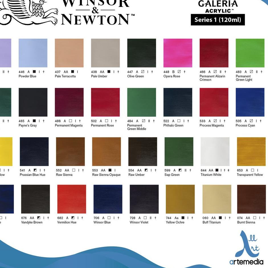 

Penjualan Terpercaya Cat Akrilik Winsor & Newton Galeria 120ml Series 1 Acrylic - 01/02