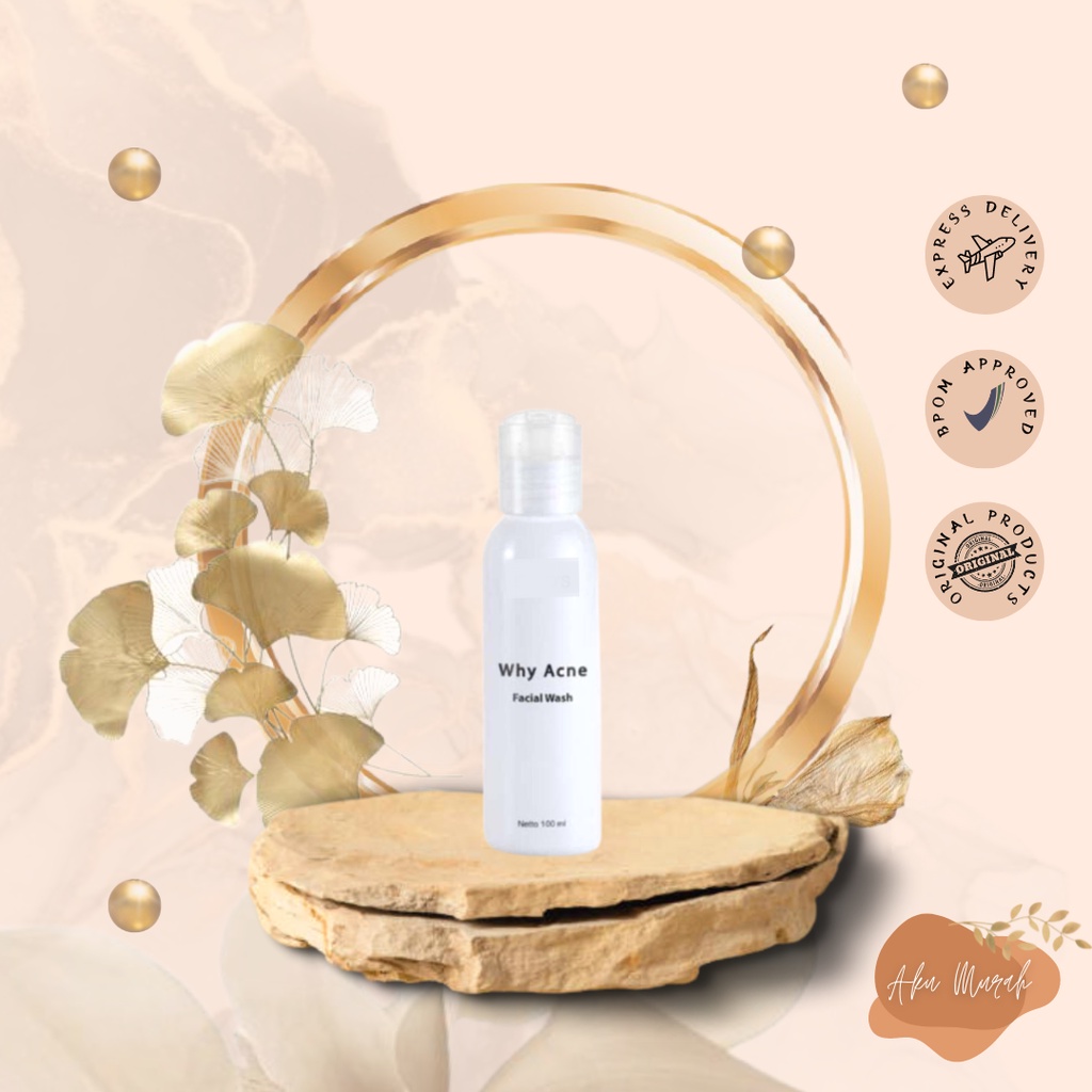 ✨ AKU MURAH ✨ERTOS Why Acne Facial Wash 100ML BPOM Original 100%