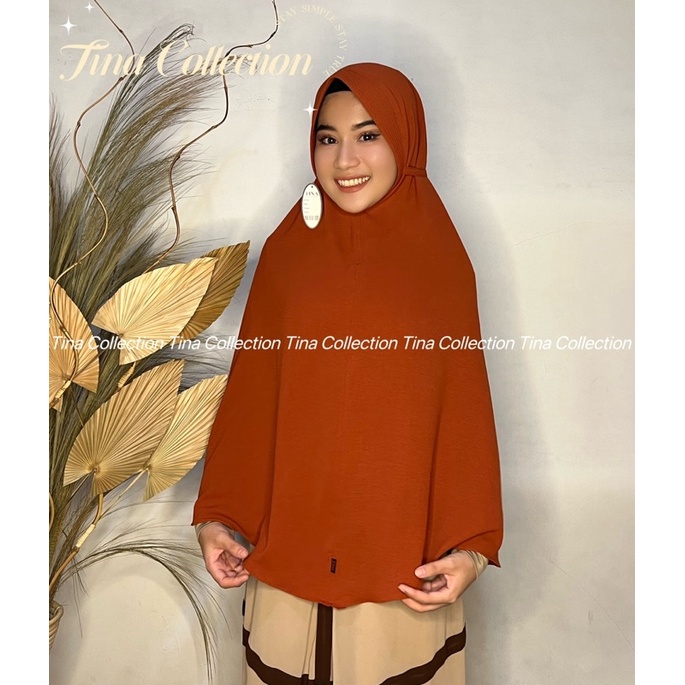 BERGO PED TALI CRINKLE XXL HIJAB PED TALI SYAR'I