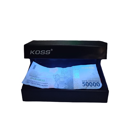 Money Detector Besar Lampu LED &amp; UV / Alat Pendeteksi Uang Palsu