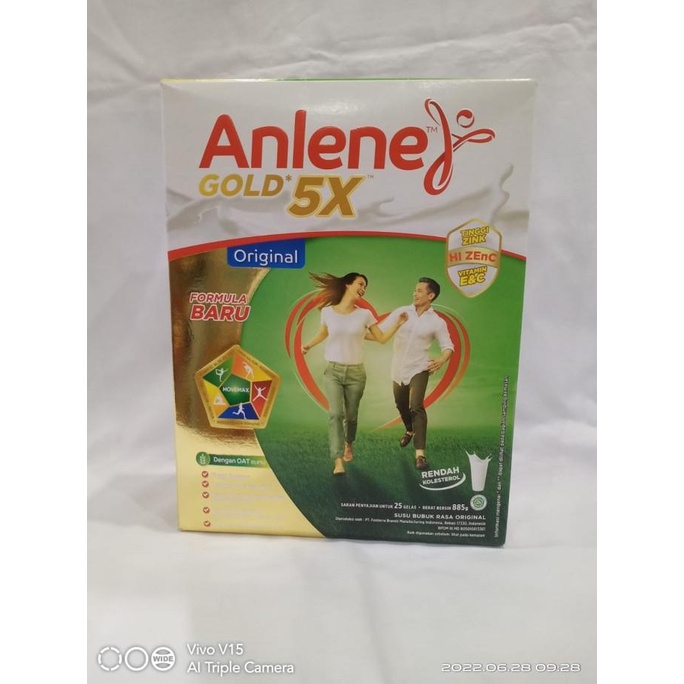 

[ COD ] Anlene Gold Original/ Tawar, 900gr