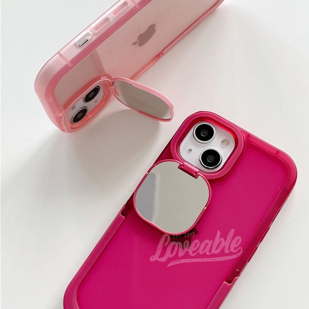 mirror marline holder case iphone for x xs 11 12 13 pro max
