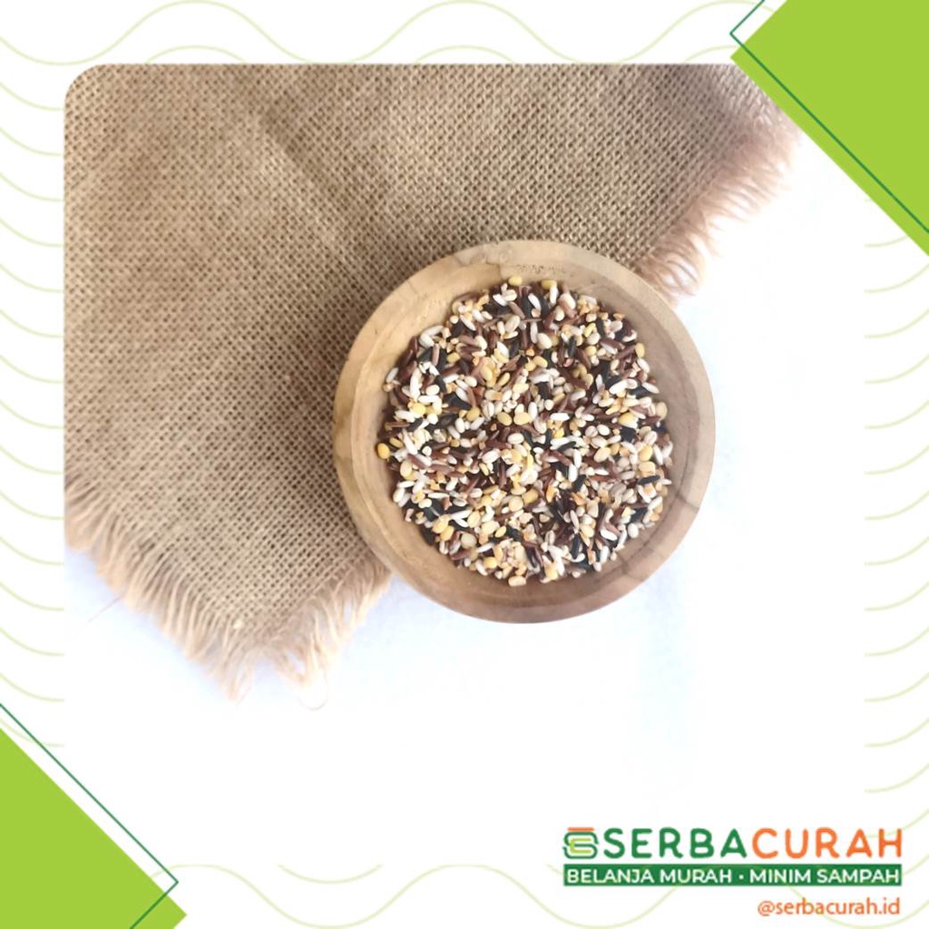 

Kongbap Multi Grain Mix Original Curah | per 100 gr | Kemasan Kertas